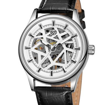 Forsining Golden Gear Movement Retro Royal Classic Fashion Mens Mechanical Wrist Watches Top Brand Luxury Male Clock Relogio - Ashar Store