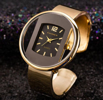Women Watches New Luxury Brand Bracelet Watch Gold Silver Dial Lady Dress Quartz Clock Hot Bayan Kol Saati - Ashar Store